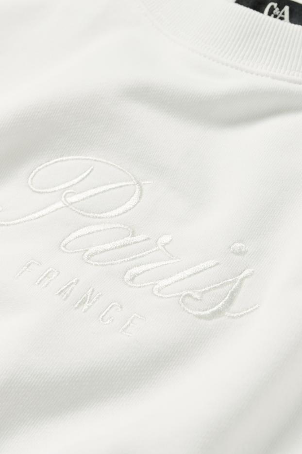 Dames - Sweatshirt - wit