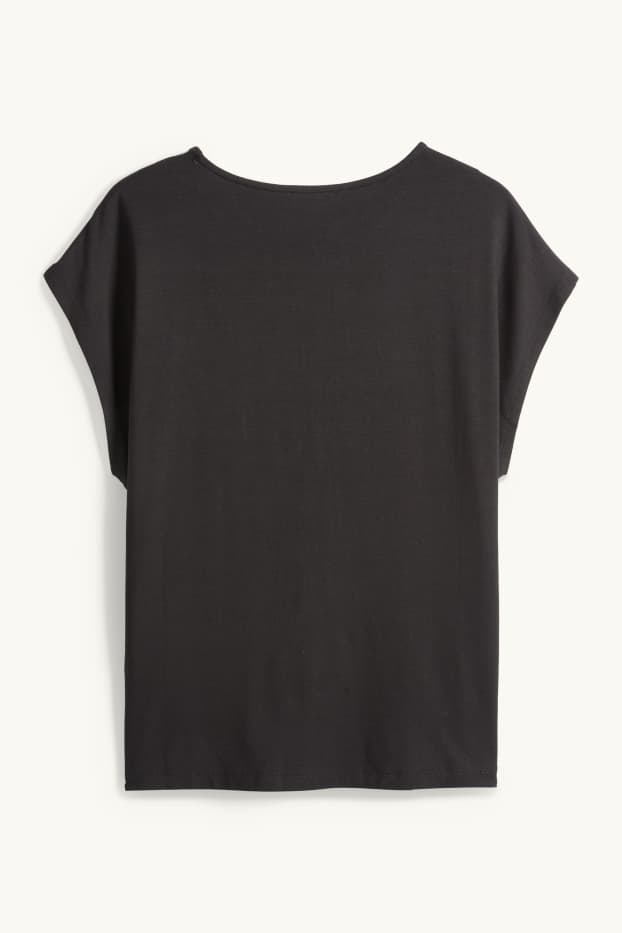 Donna - T-shirt - regular fit - nero