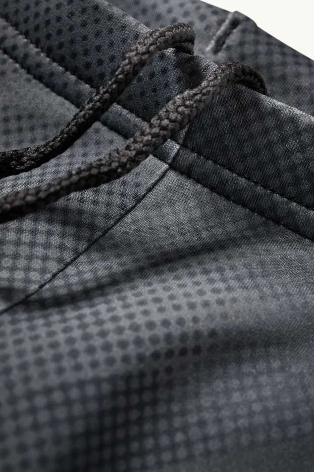 Children Boys - Swim shorts - LYCRA® XTRA LIFE™ - patterned - dark gray