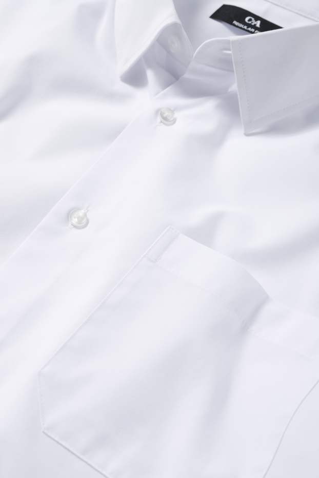 Herren - Businesshemd - Regular Fit - Kent - weiß