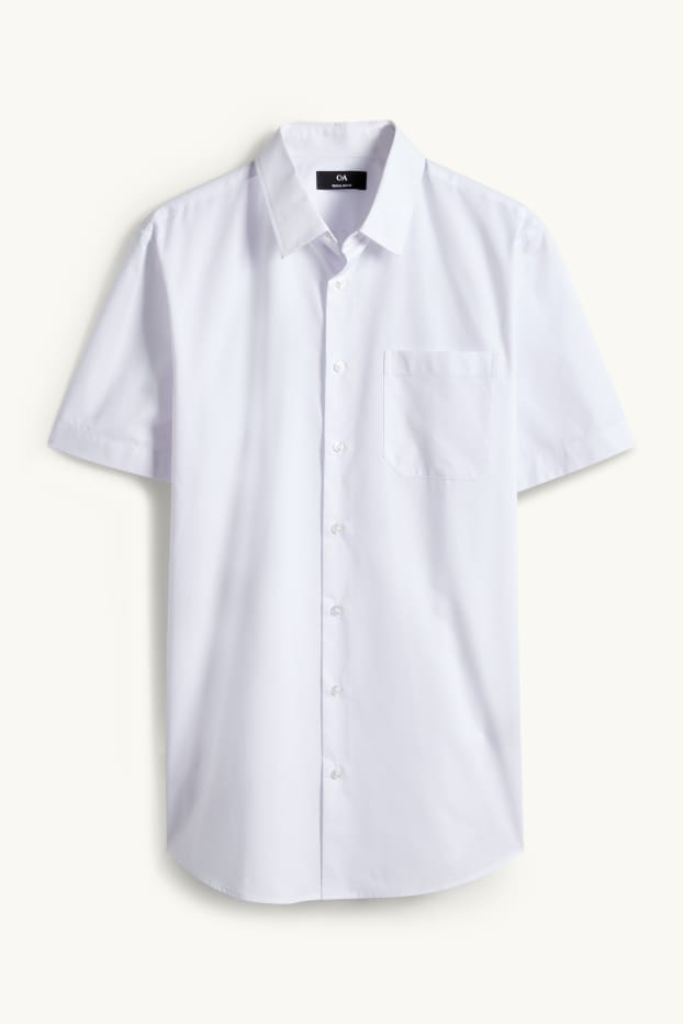Herren - Businesshemd - Regular Fit - Kent - weiß
