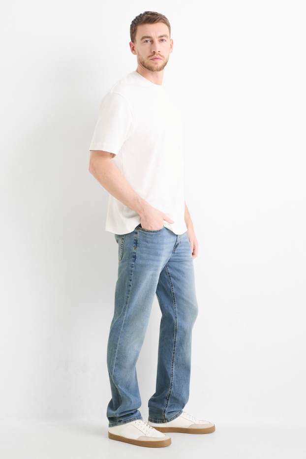 Mężczyźni - Straight jeans - jasnoniebieski