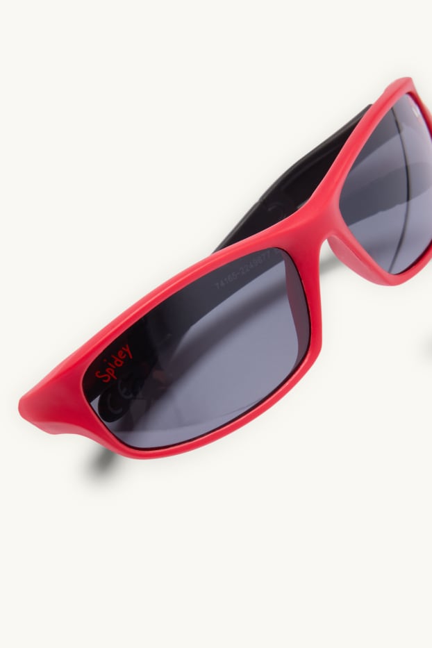 Children Boys - Spider-Man - sunglasses - red