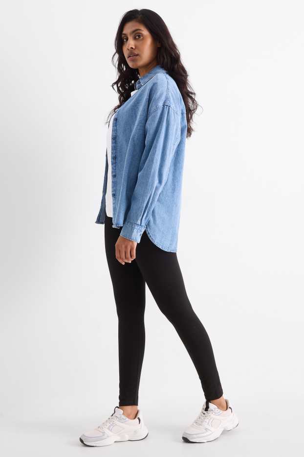 Damen - Multipack 2er - Leggings - dunkelgrün