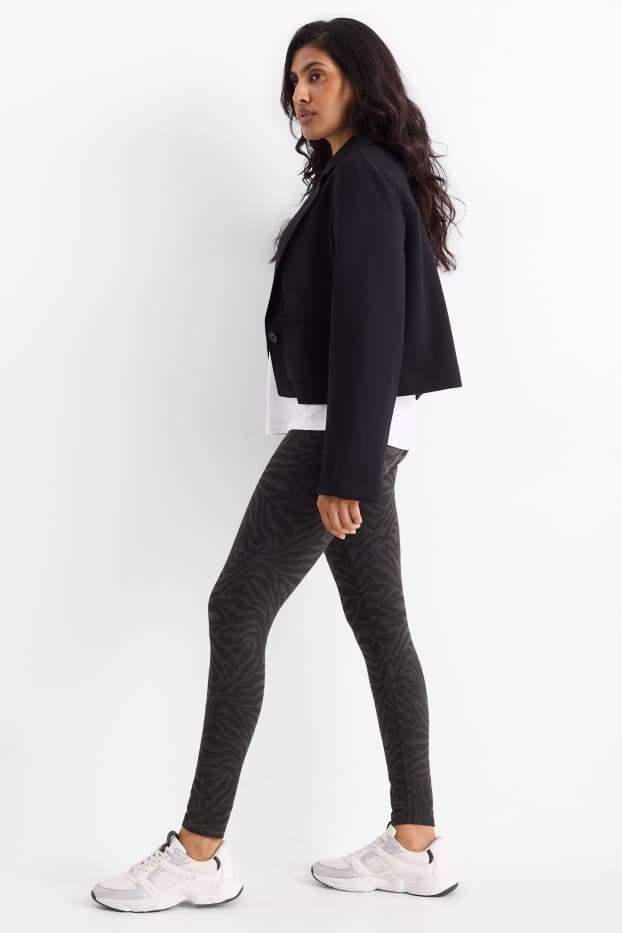 Damen - Multipack 2er - Leggings - schwarz