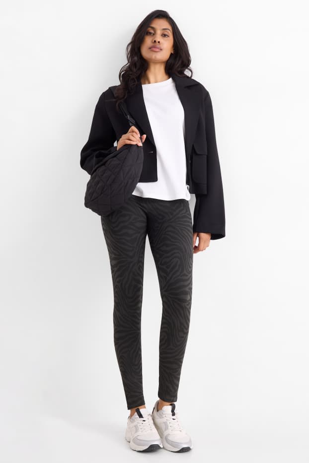 Damen - Multipack 2er - Leggings - schwarz