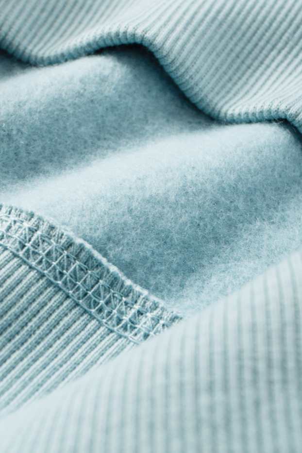 Kinder Jungen - Sonic - Sweatshirt - Glanz-Effekt - helltürkis