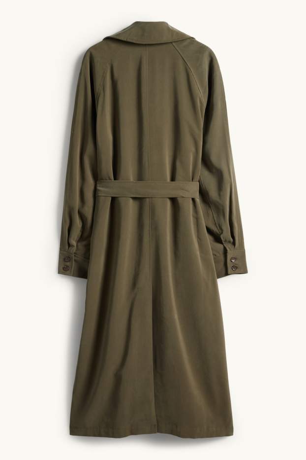 Damen - Trenchcoat - khaki
