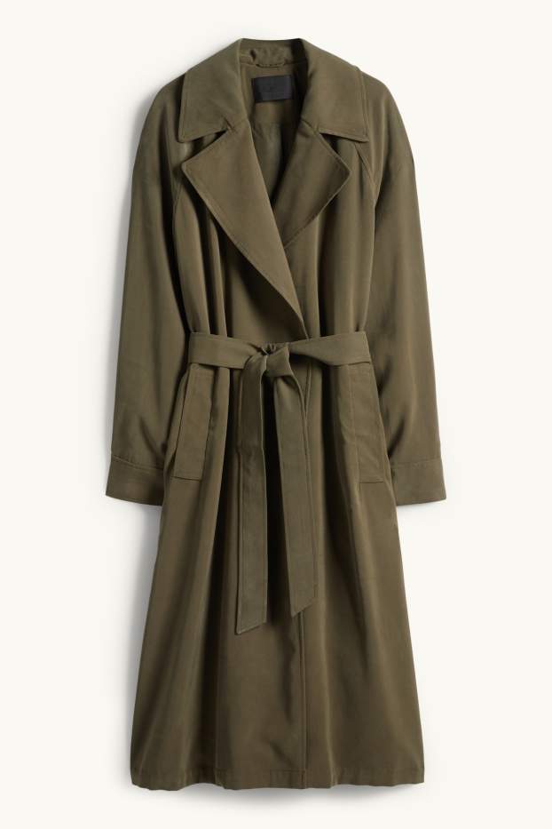 Damen - Trenchcoat - khaki