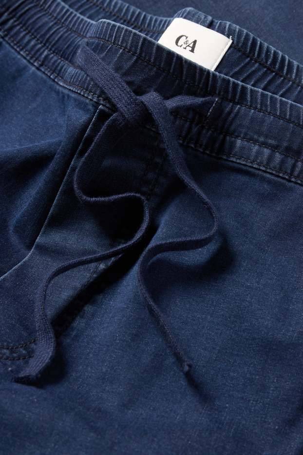 Home - Xinos texans - tapered fit - LYCRA® - blau fosc