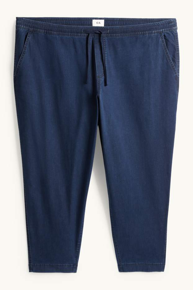 Home - Xinos texans - tapered fit - LYCRA® - blau fosc