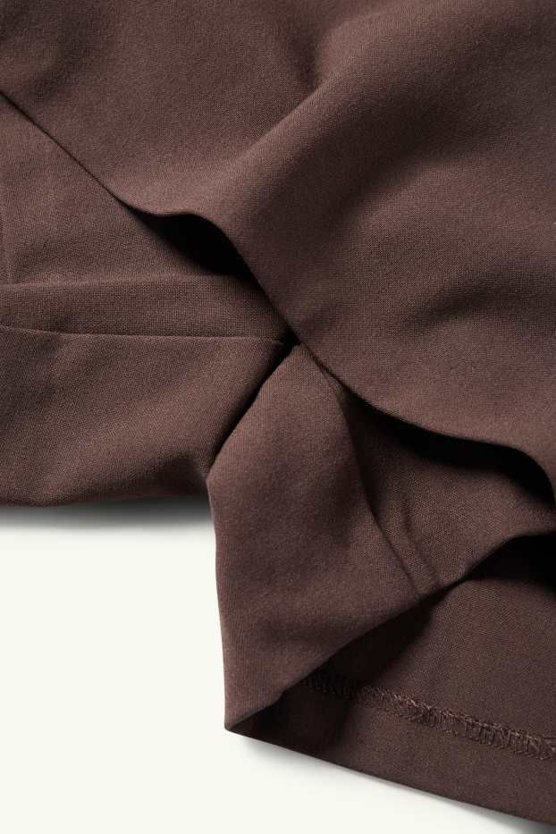 Dames - Skort - donkerbruin