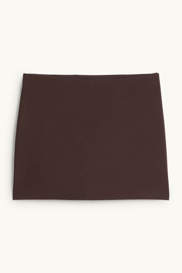 Dames - Skort - donkerbruin