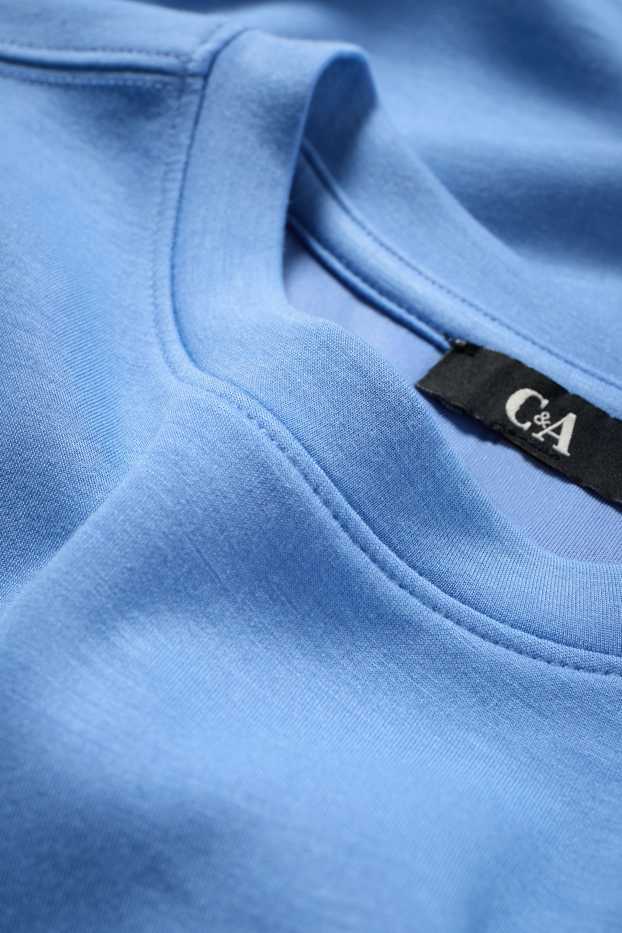 Damen - Sweatshirt - hellblau