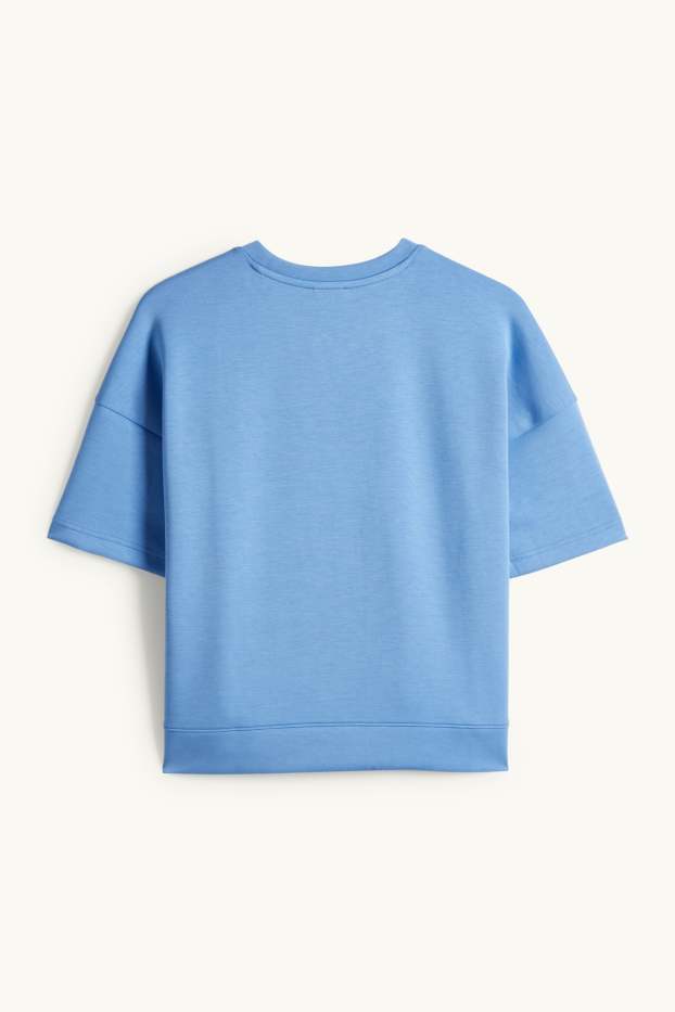 Damen - Sweatshirt - hellblau