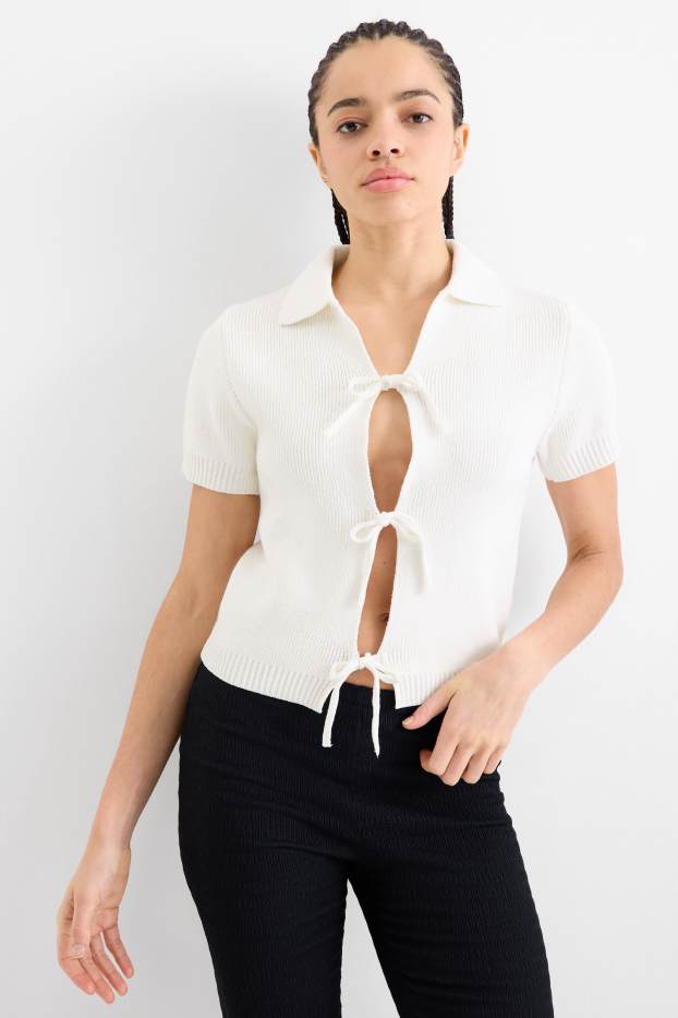 Donna - Cardigan - bianco crema