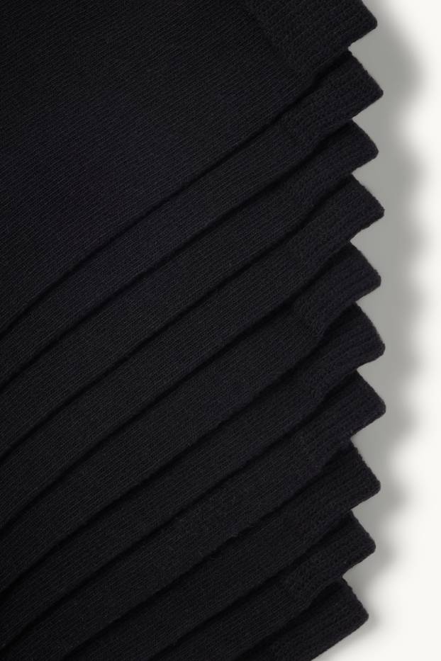 Damen - Multipack 5er - Socken - schwarz