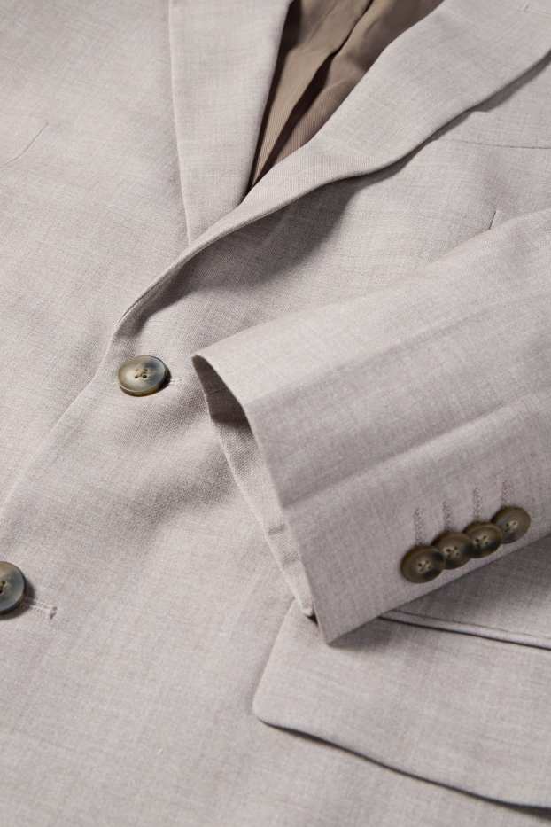 Uomo - Giacca coordinabile - regular fit - Flex - grigio