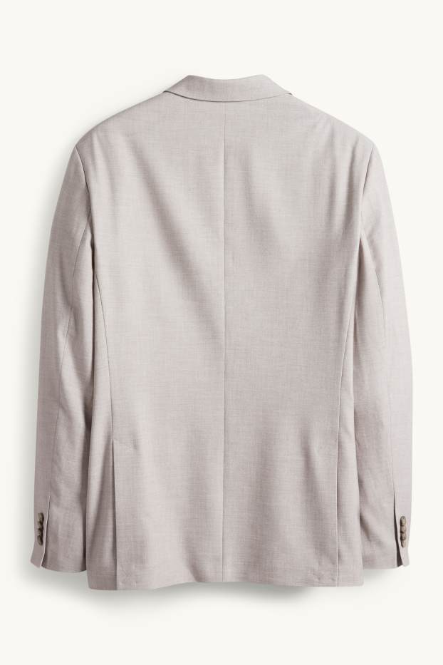 Uomo - Giacca coordinabile - regular fit - Flex - grigio