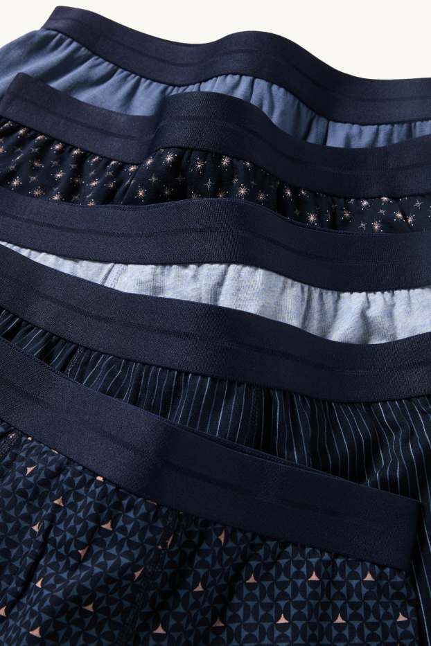 Herren - Multipack 5er - Trunks - dunkelblau