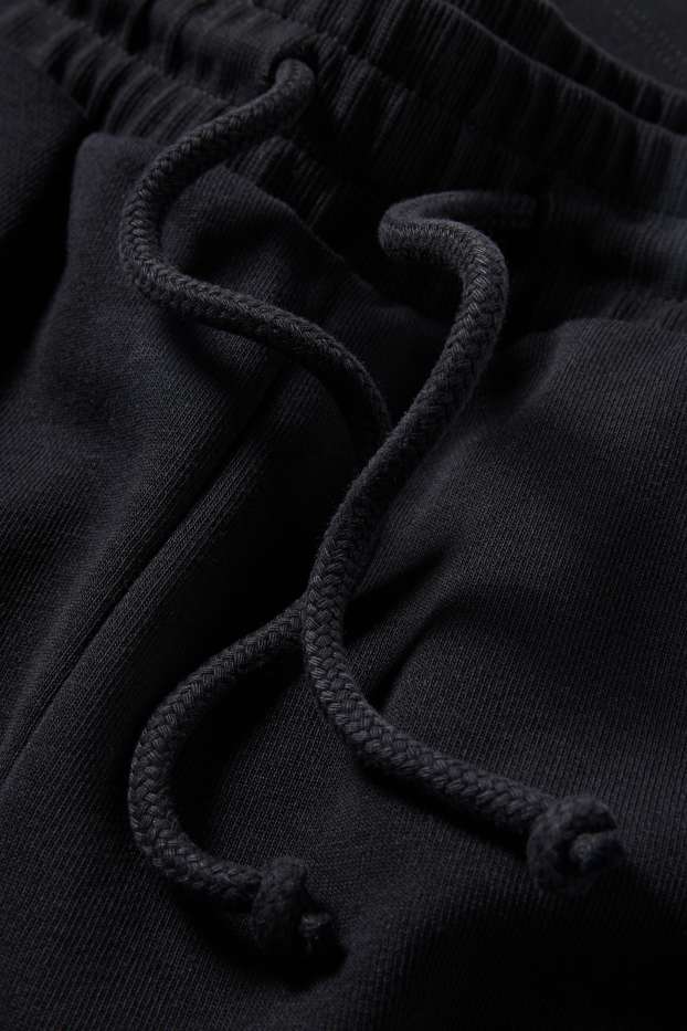 Femmes - Short en molleton - noir