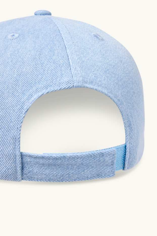 Enfants filles - Cinnamoroll - casquette de baseball en jean - bleu clair