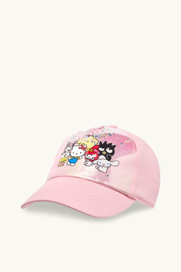 Nena - Hello Kitty i amics - gorra de beisbol - efecte brillant - rosa