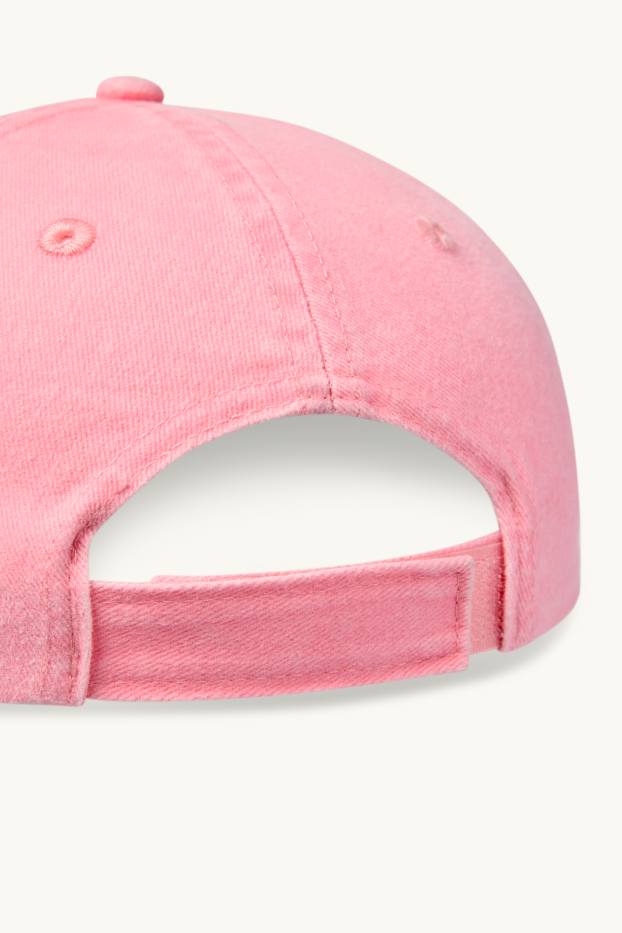 Copii - Fete - Șapcă de baseball - alb / roz