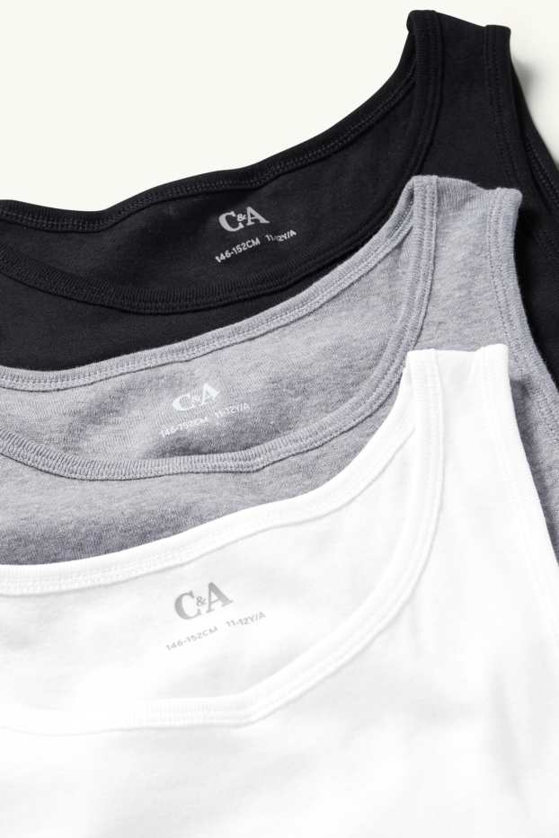 Nen - Paquet de 3 - samarreta interior - gris