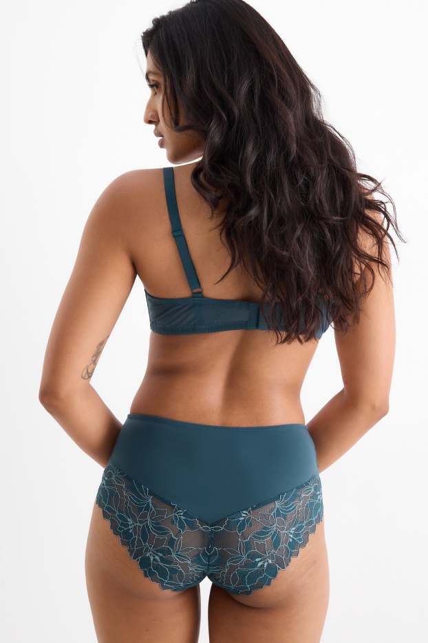 Damen - Slip - dunkelgrün