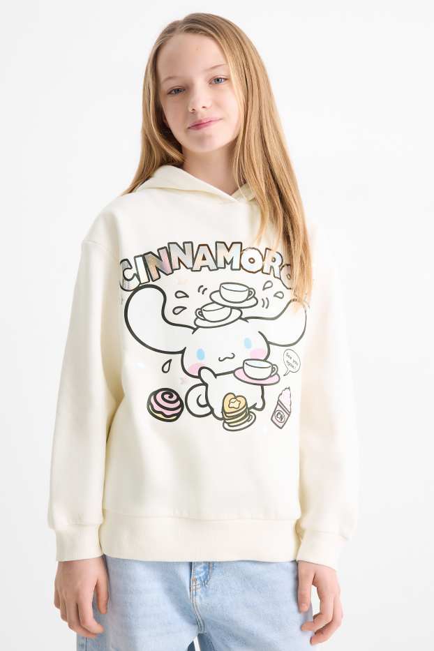 Nena - Cinnamoroll - dessuadora amb caputxa - blanc trencat