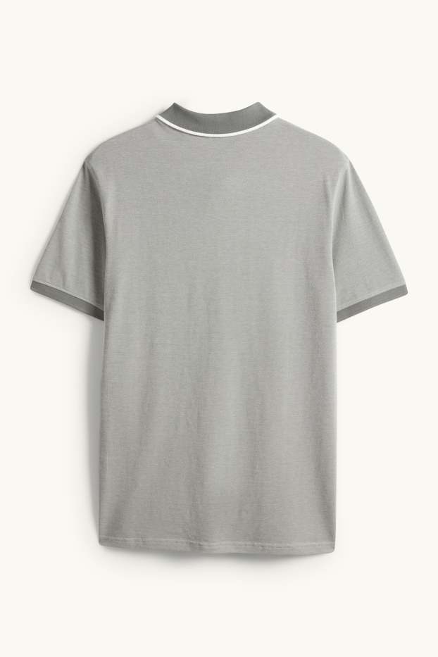 Herren - Poloshirt - Regular Fit - grün