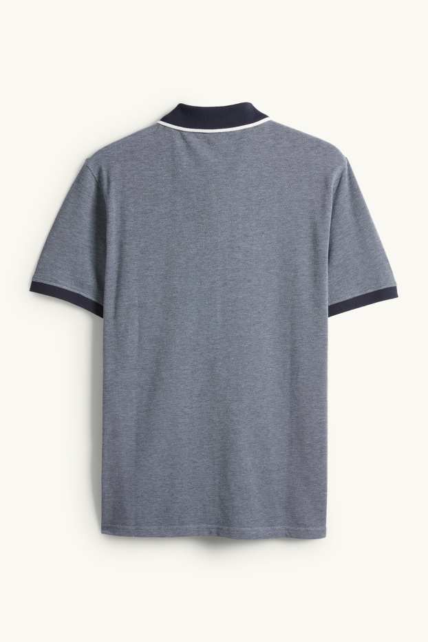 Herren - Poloshirt - Regular Fit - blau