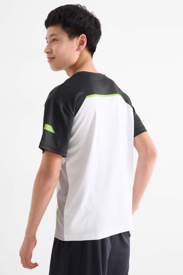 Děti - chlapci - Funkční tričko - černá/bílá