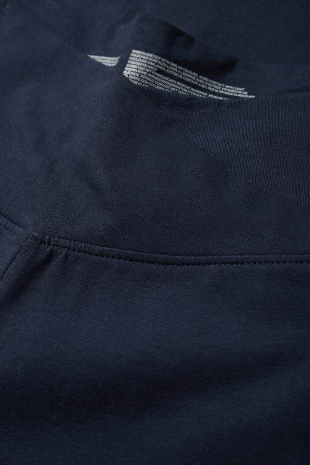 Dámské - Sportovní legíny - tmavomodrá