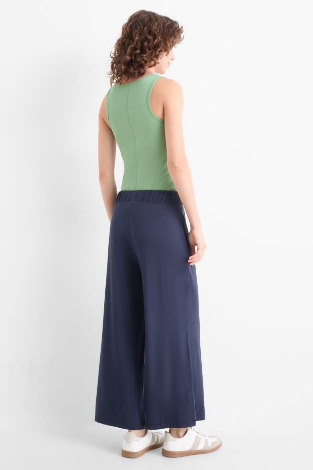 Femei - Pantaloni de trening - albastru închis