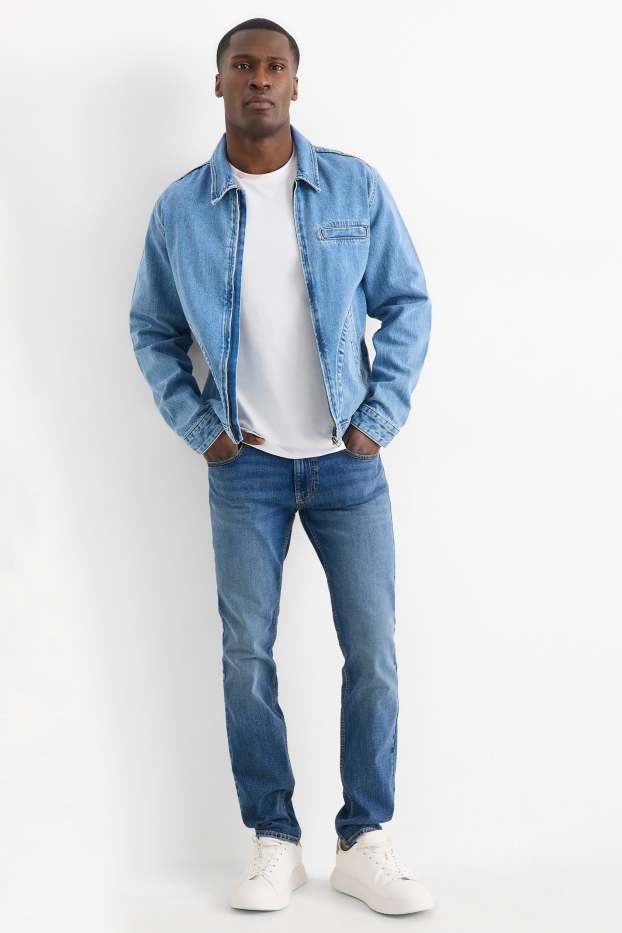 Herren - Skinny Jeans - LYCRA® - blau