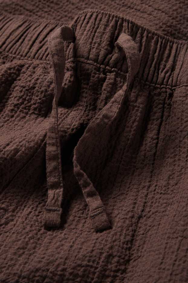 Copii - Fete - Pantaloni de stofă - maro