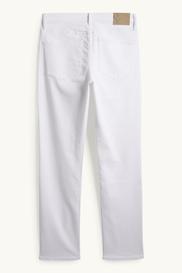 Hommes - Straight jean - blanc