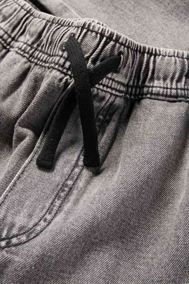 Children Boys - Cargo jeans - light gray