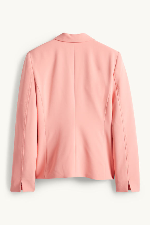 Mujer - Americana de oficina - entallada - coral