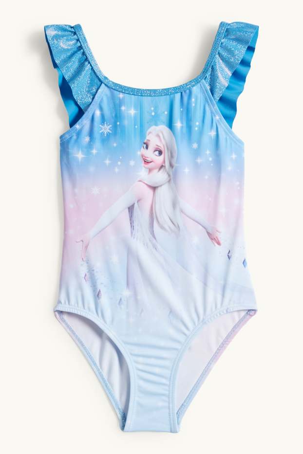 Copii - Fete - Frozen - costum de baie - LYCRA® XTRA LIFE™ - albastru