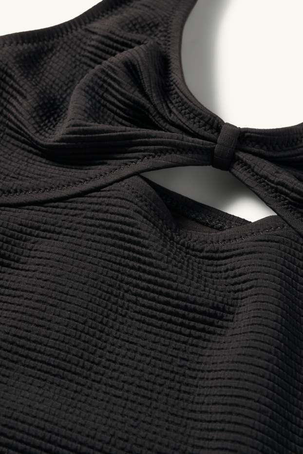 Copii - Fete - Costum de baie - reiat - LYCRA® XTRA LIFE™ - negru