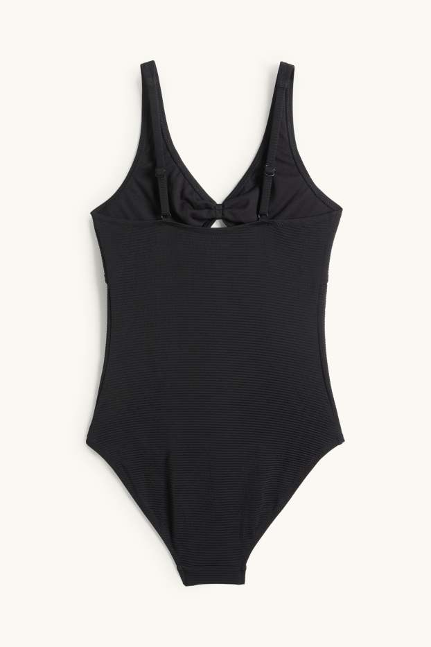 Copii - Fete - Costum de baie - reiat - LYCRA® XTRA LIFE™ - negru