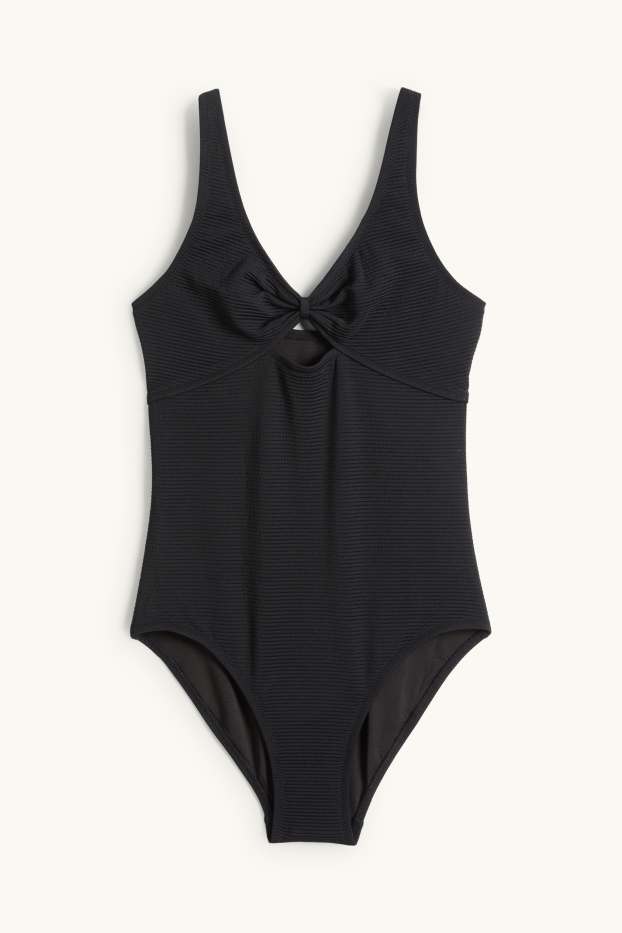 Copii - Fete - Costum de baie - reiat - LYCRA® XTRA LIFE™ - negru