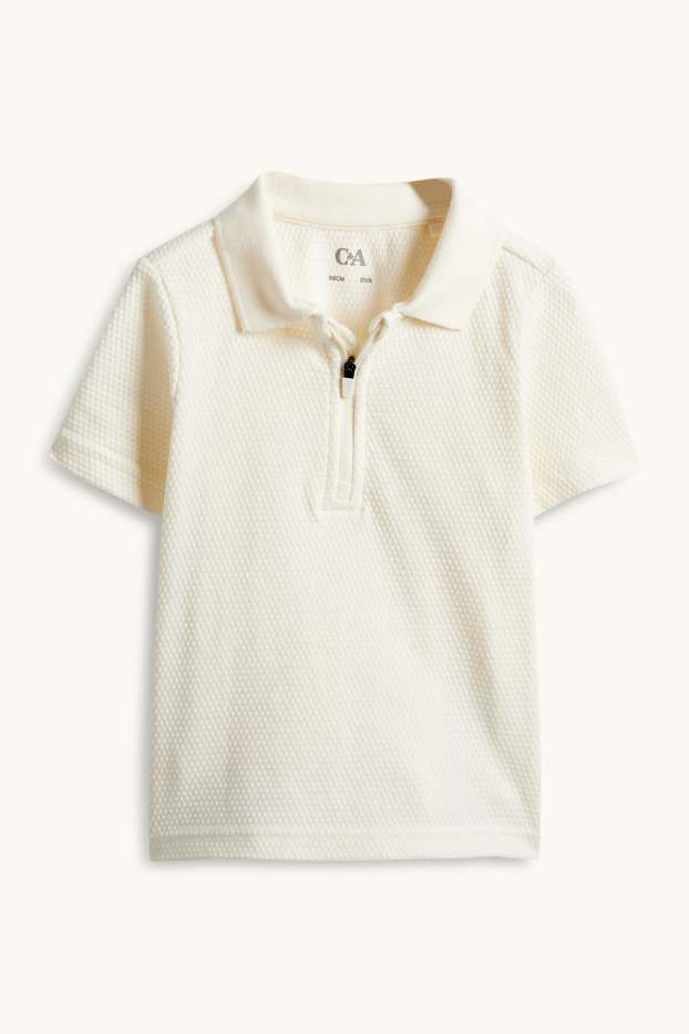 Nen - Polo - texturat - crema