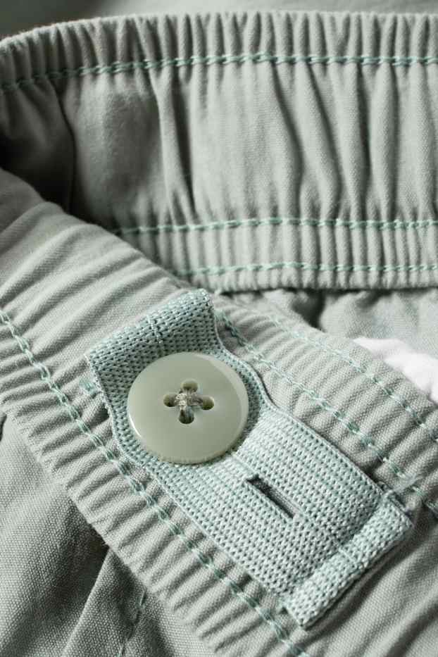 Children Boys - Cargo trousers - light green