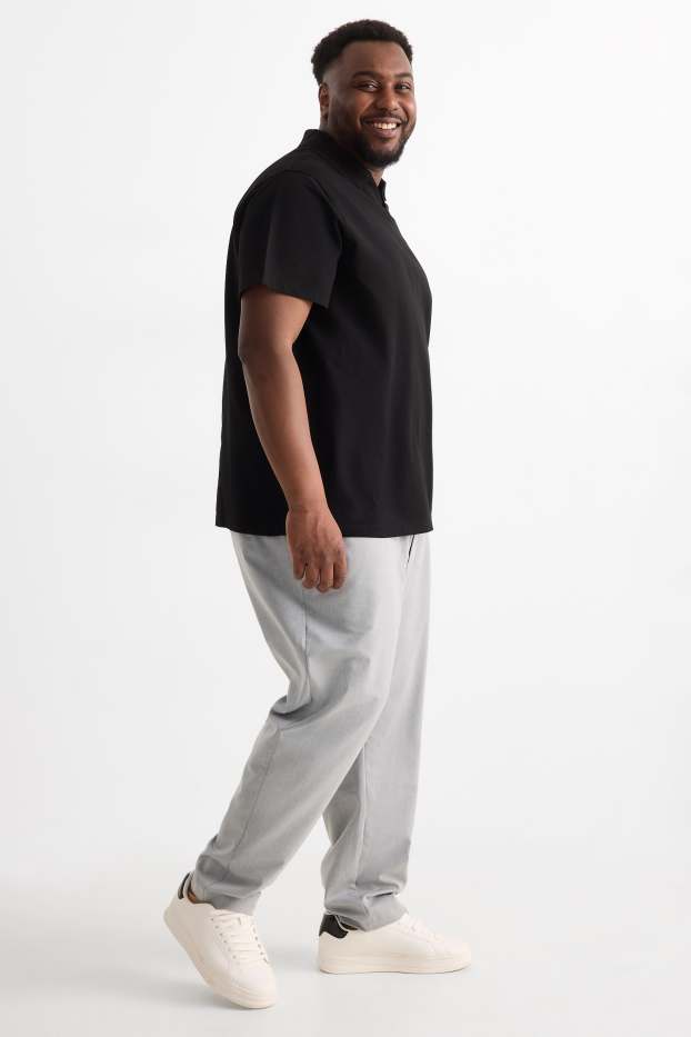 Men - Chinos - tapered fit - light gray