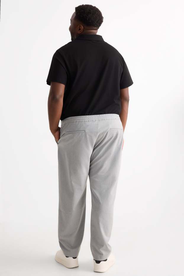 Men - Chinos - tapered fit - light gray