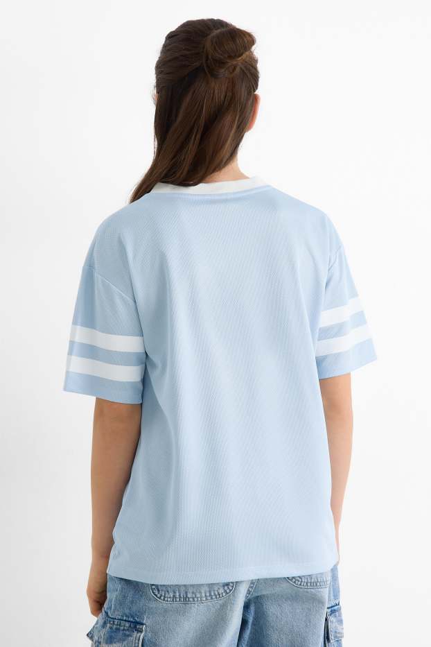 Nena - Brooklyn - samarreta de mànigues curtes - blau clar